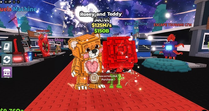 steal a brainrot Rosey and Teddy